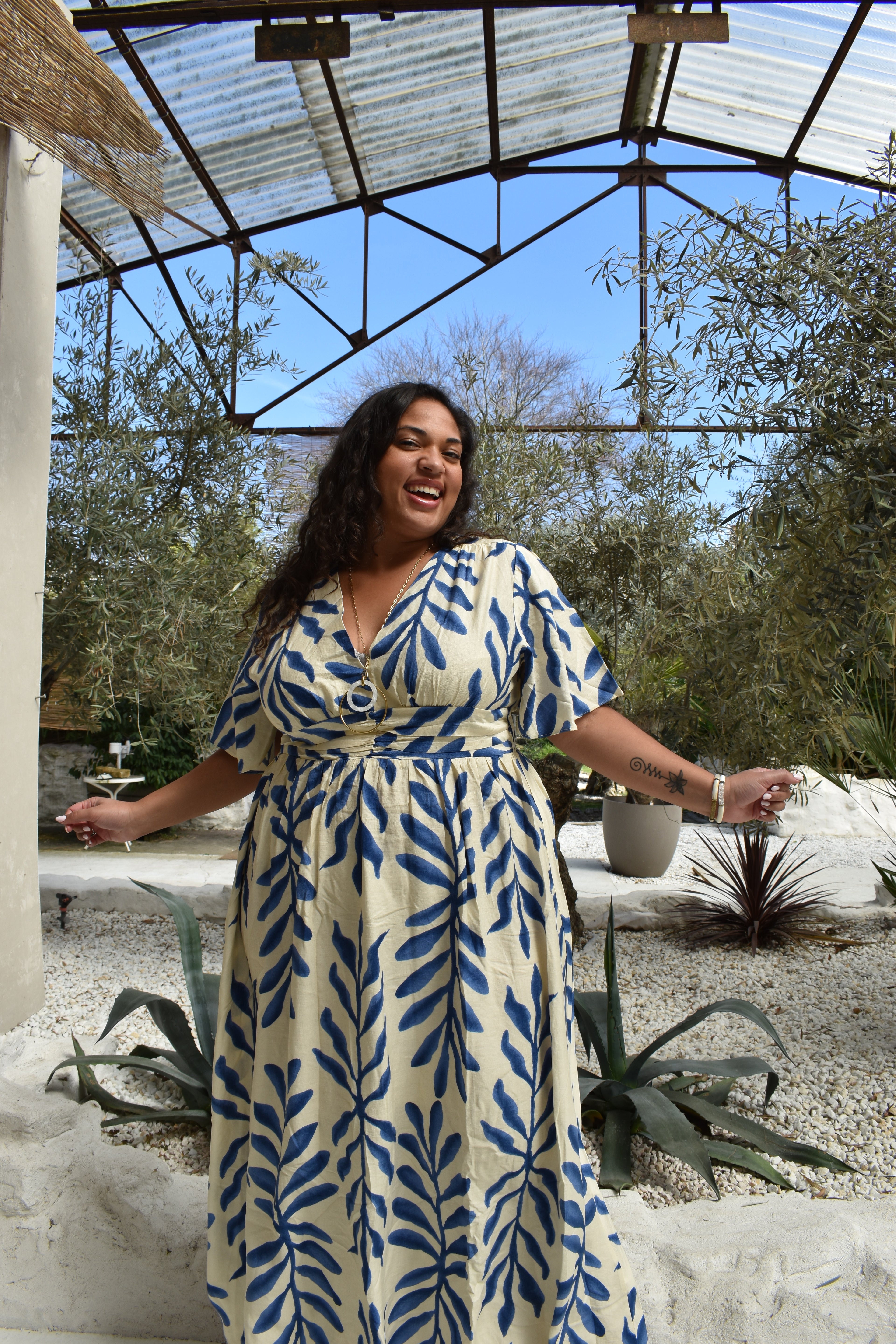 Robe BLEUETTE