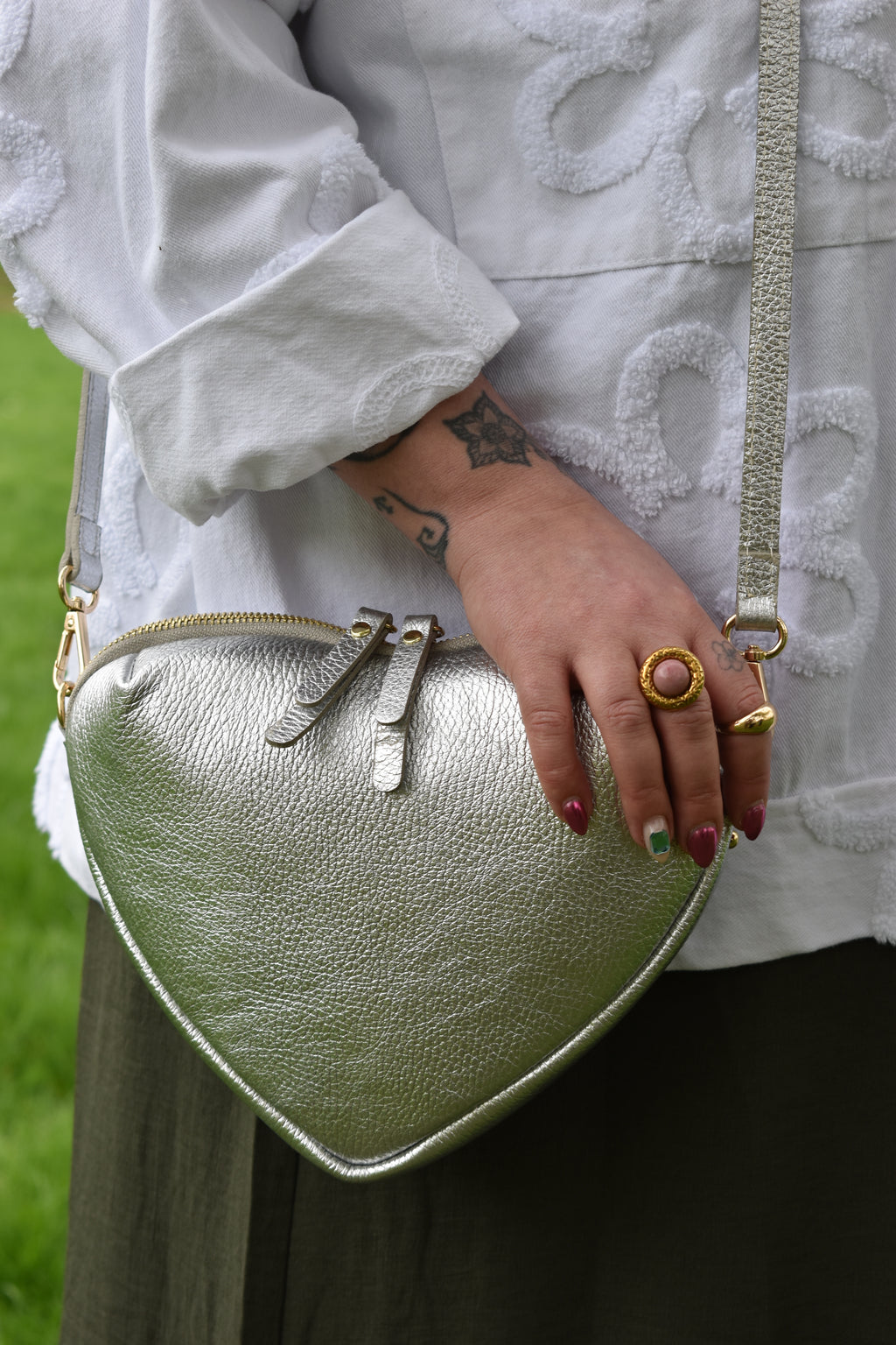 Sac en cuir véritable NANCY