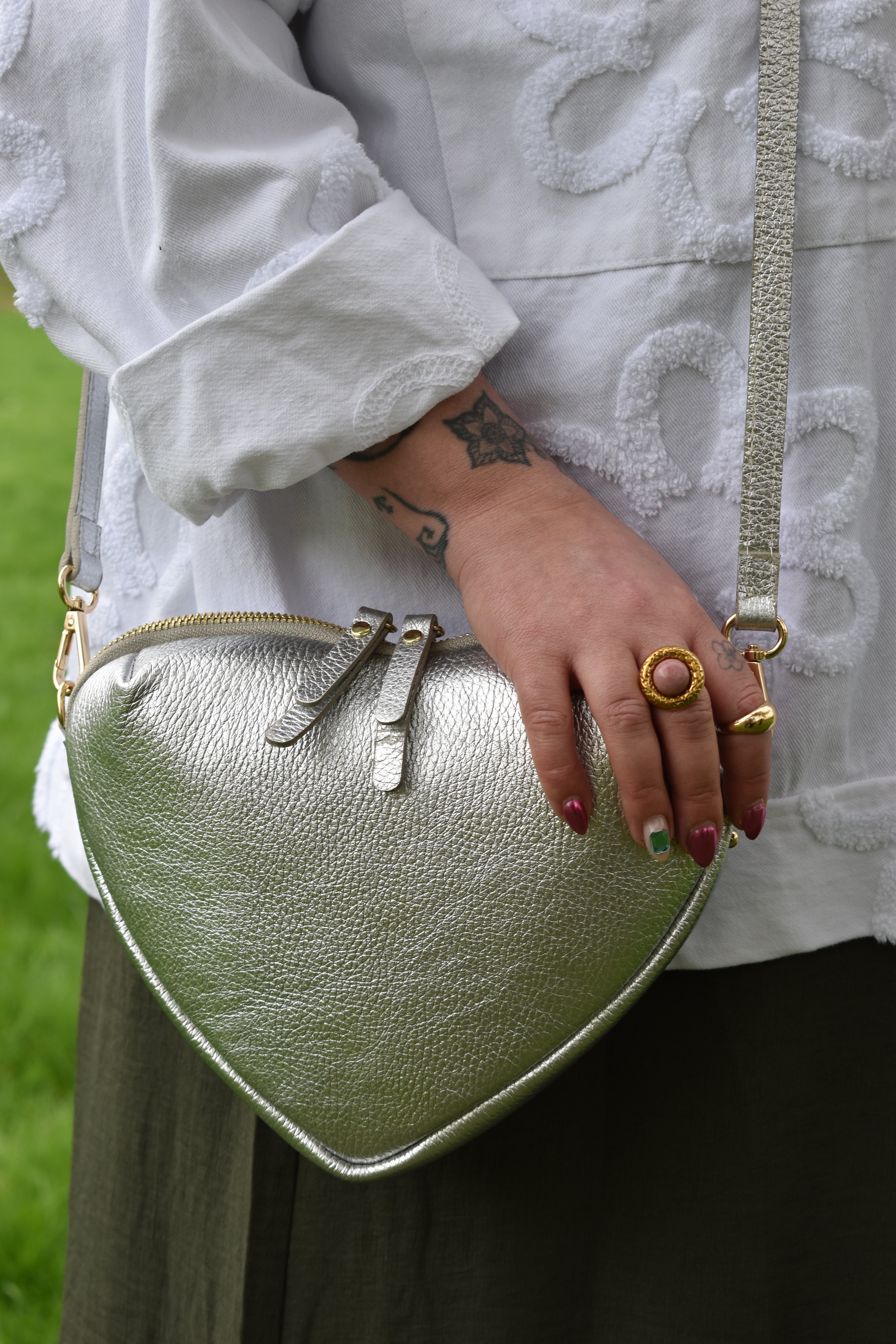 Sac en cuir véritable NANCY
